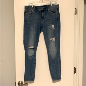 Gap Distressed Light Jeans